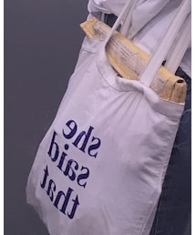 shesaidthat | トートバッグ