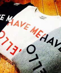 SAYHELLO | Sweat Shirts(スウェット)