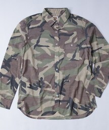 FADED CAMO L/S SHIRT(シャツ/ブラウス)