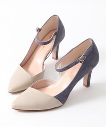 PICHE ABAHOUSE | ポインテッドストラップパンプス
(パンプス)