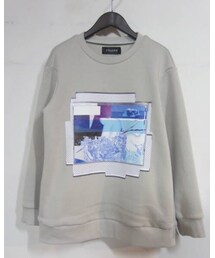 chloma | chloma 13AW ウィンドウスウェット ¥22,050- (tax in)(スウェット)