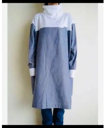 hatra | hatra オーバーネックプルオーバー ¥18,700(Tシャツ/カットソー)