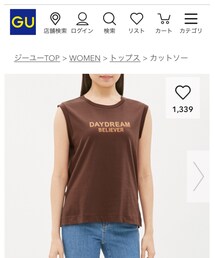 GU | Tシャツ/カットソー