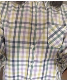 no brand | ギンガムチェックブラウス*みどり(シャツ/ブラウス)