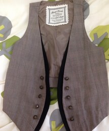 no brand | レトロベスト*(ベスト)