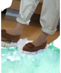 no brand | モカシン/デッキシューズ