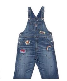 Candy Stripper | ワッペンサロペット(サロペット/オーバーオール)