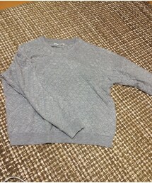 グレー 春ニット(ニット/セーター)