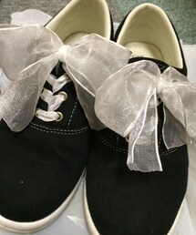 リボンスニーカー（リメイク）(スニーカー)