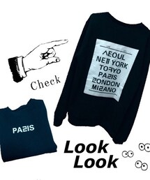 NOHANT | PA리S(スウェット)