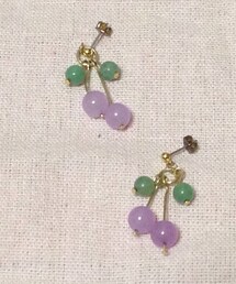 さくらんぼピアス＊(ピアス（両耳用）)