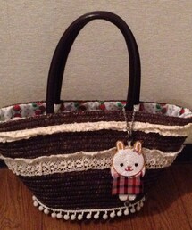 スイマーのカゴバッグ(かごバッグ)