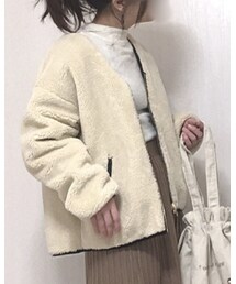 しまむら | ノーカラージャケット