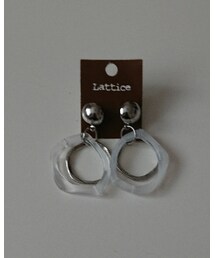 Lattice | ピアス（両耳用）