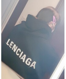 後から見た姿 | パーカー