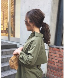 バックスタイル | シャツワンピース