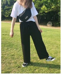 node. | straight rib pants(パンツ)