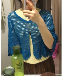 Handmade | 母が昔あんだ青い服(ニット/セーター)