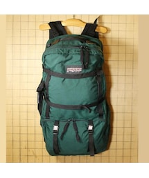 JANSPORT | ビッグサイズ 80s 90s USA製 JANSPORT ジャンスポーツ 2WAY リュックサック グリーン ボストンバッグ 古着 USED(バックパック/リュック)