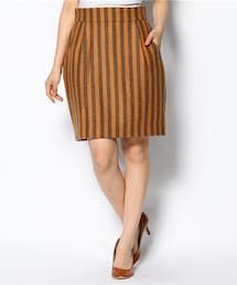 CHILD WOMAN | ウールストライプスカート
ウエスト：69 / スカート丈：50 / ヒップ：92/(スカート)