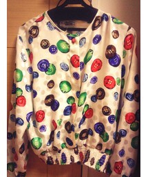 古着 | ボタン柄ブラウス/古着(シャツ/ブラウス)