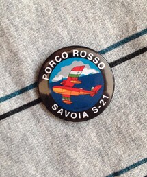 porco rossoの缶バッジ(バッジ)