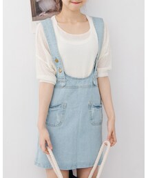 愛洋裝 | デニムスカート