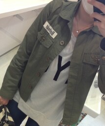 grove | ミリタリーシャツJK(ミリタリージャケット)