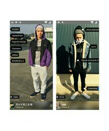 理想的フーディー×ニットキャップ | その他