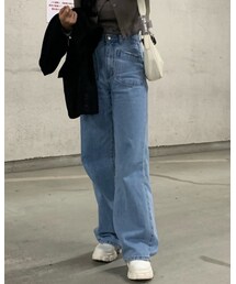 NAUNAU | デニムパンツ