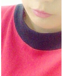 Betty Booh | 渋谷のタワレコ近くのセブンイレブンがあるビルのF5にある古着屋さん「チャッカリ」にて購入しました！Bettyちゃんのトレーナー💕💕一目惚れで即買いしました✨赤と黒のコントラストとゴールドのシルクスクリーンがたまりません💕wear初めてちゃんとした画像初めて載せられました！これからは全身画像載せられるようにオシャレ頑張りたいです！！(ニット/セーター)