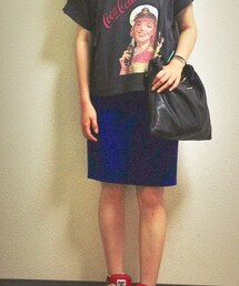 FOREVER 21 | blue skirt(スカート)