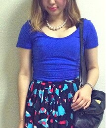 FOREVER 21 | short tee(Tシャツ/カットソー)