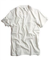 ？ | ORGANIC COTTON CREWNECK POCKET T (Tシャツ/カットソー)