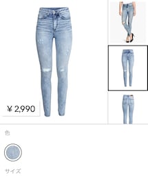 H&M | skinny high denim(デニムパンツ)