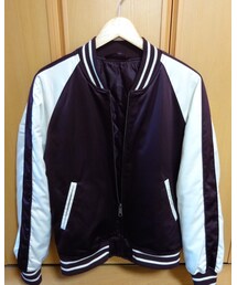 GU | サイズ Ｌ  ワインレッド(スタジャン)