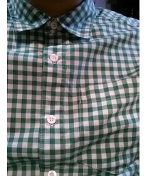 patagonia | Patagonia ギンガムチェックシャツ グリーン(シャツ/ブラウス)