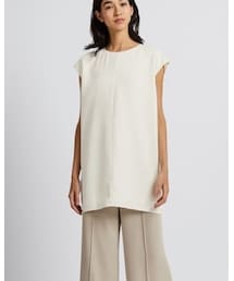 UNIQLO | ドレープフレンチスリーブチュニック(チュニック)