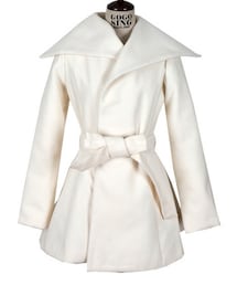 ビックセーラーカラーハーフコート ベルトset(その他アウター)