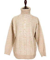 ミックスカラータートルネックニット(ニット/セーター)