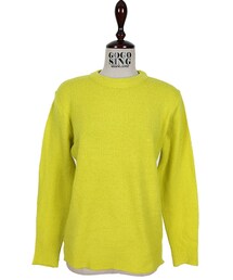 ベーシックラウンドネック無地ニット(ニット/セーター)