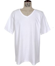 シンプルＶネック半袖Ｔシャツ(Tシャツ/カットソー)