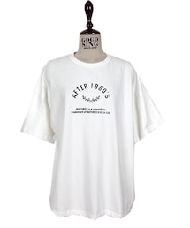 レタリングプリントルーズTシャツ(Tシャツ/カットソー)