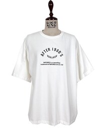 レタリングプリントルーズTシャツ(Tシャツ/カットソー)