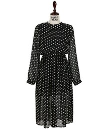 ドットロングワンピース(ワンピース)