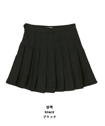 カラフルプリーツミニスカート(スカート)