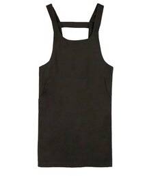 スクエアフォルムロングサロペットスカート(スカート)