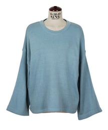 ワイドカフスロールアップ７Ｇニット(Tシャツ/カットソー)