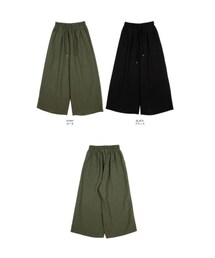 腰バンディングリネンパンツ(その他パンツ)