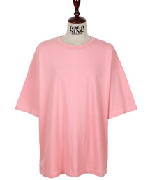カラフル無地オーバーサイズ半袖Ｔシャツ(Tシャツ/カットソー)